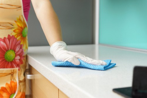 Waste handling and environmental compliance in cleaning services