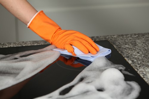 Professional curtain cleaning in Greenwich for a bright living room