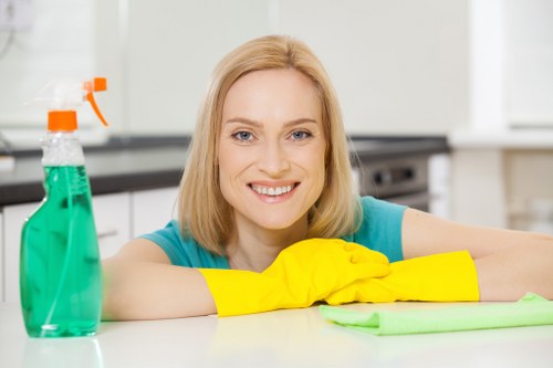 Recycling and sustainability at Greenwich Carpet Cleaners with eco-friendly cleaning supplies