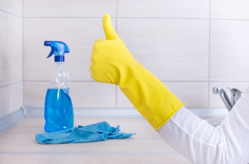 SSL-encrypted carpet cleaning checkout process