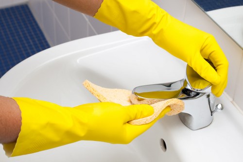 Mattress cleaning process targeting allergens and odours